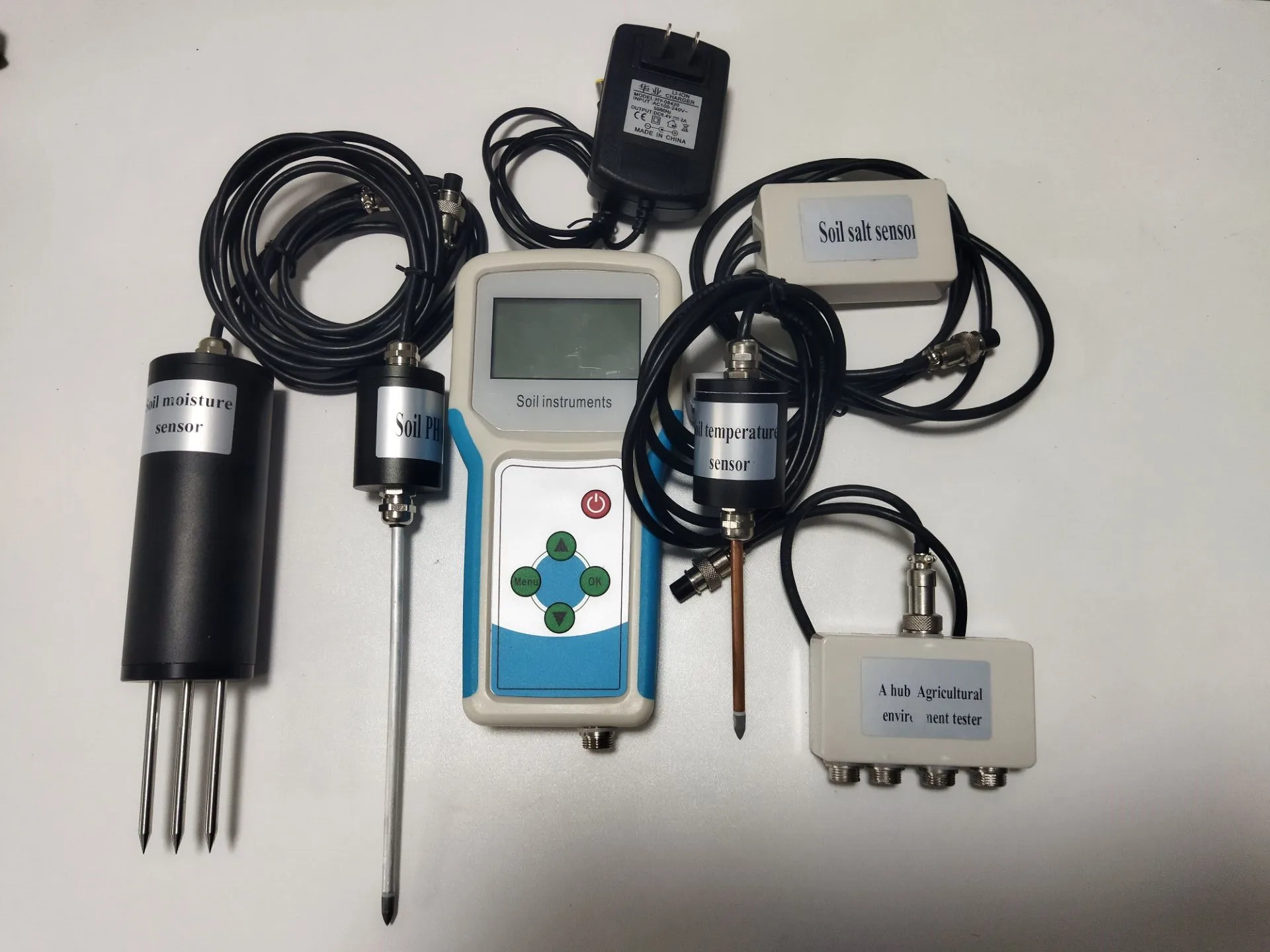 Soil parameter meter tester multifunctional temperature compactness