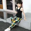 New Spring Summer Kids Leggings Boys Girls Thin Anti Mosquito Pants Candy Color Cotton Bloom Pants Trousers Baby Pajama Clothing 3