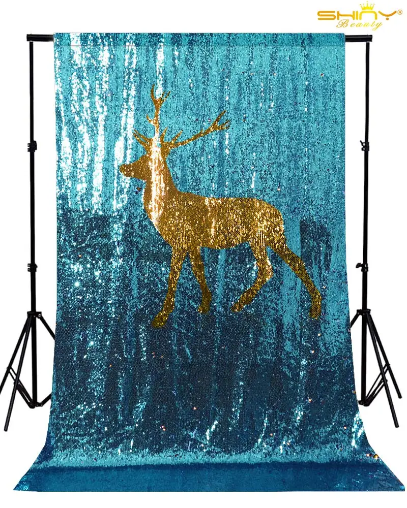 

Sequin Backdrop Mermaid Reversible Sequin Backdrops 2FTx8FT Glitter Curtains Decorations for Wedding Prom Party Birthday Party