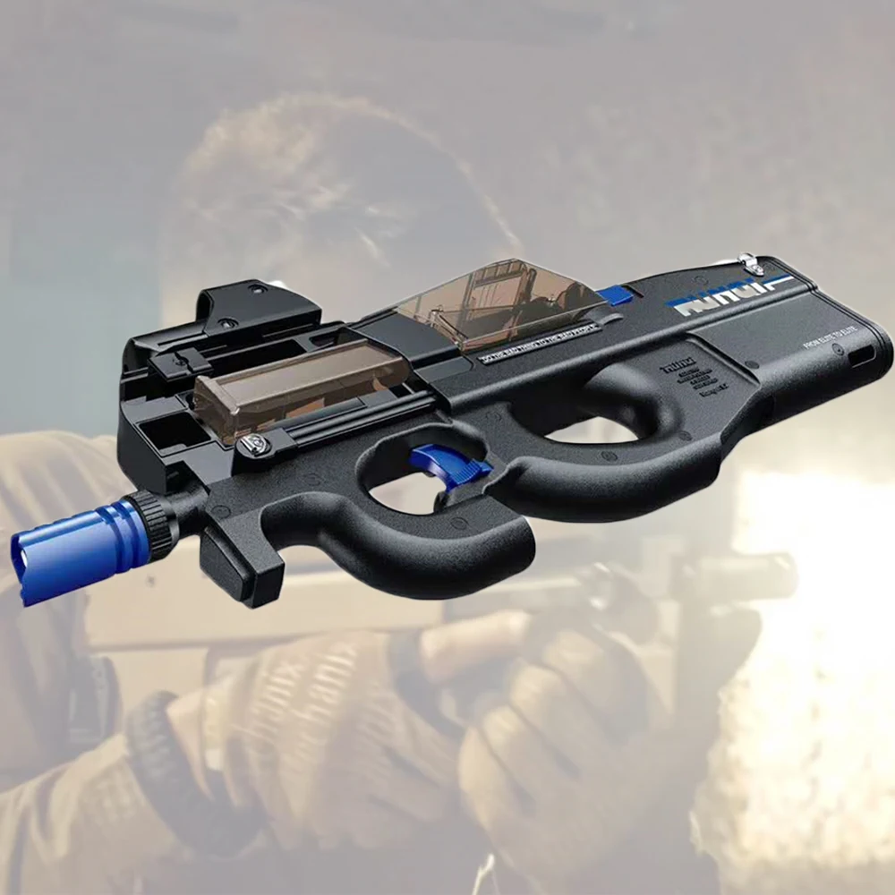 Nouveau électrique P90 Graffiti édition jouet pistolet en direct assaut Sniper Simulation arme en plein air eau douce balle pistolet jouets pour garçons enfants