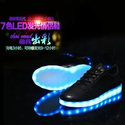 

2019 New Simulation LED Light up Mens Womens Sneaker