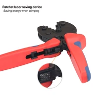 Crimping Pliers Bare Insulated Tube Plug Tabs Terminals Jaws Dies Universal Crimping Hand Tools Common Plier Handles Only 2
