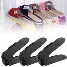 

NEW TY 8pc/10pc Double Layer Adjustable Shoe Organizer Shoe Box Stand Shelf Space Saving Closet Shoes Storage Rack Holder For