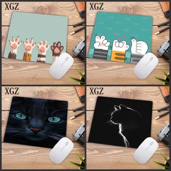 

XGZ Top Quality Animal Cute Cats Paw Small Size Mouse Pad PC Computer Mat 22X18CM 29X25CM Mouse Pad Keyboards Mat for CSGO DOTA