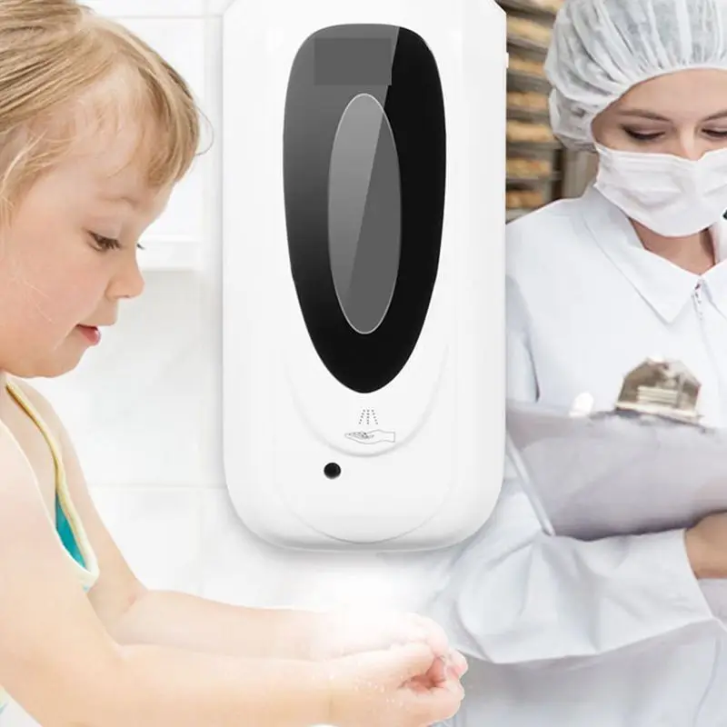 

Touchless Automatic Induction Hand Disinfection Machine Wall Mount Sterilizer Alcohol Spray Sterilizer For Hospital School Home