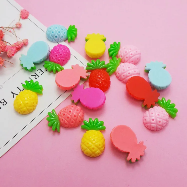 

Addition Slime Charms for Slime Supplies Filler DIY Polymer Cute Pineapple Accessories Toy Lizun Model Tool for Kids Toys Gift E