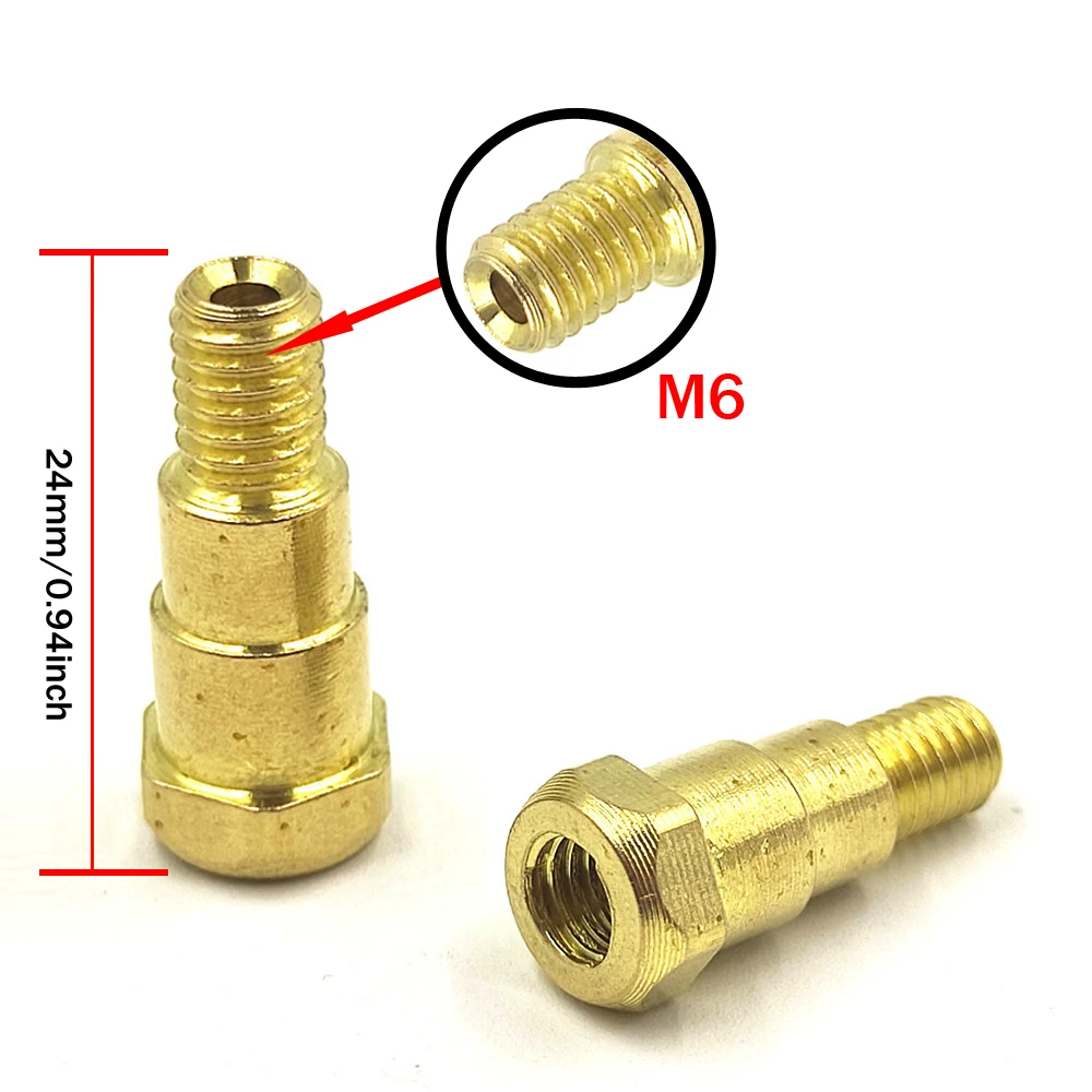 24KD Gas Nozzle Holder with Nozzle Spring for MIG/MAG Welding Torch Contact Tip Holder for Binzel MB-24KD Welding Gun 5/10pcs, welding torch