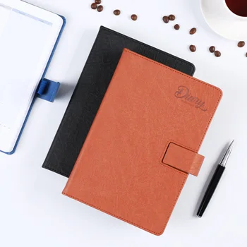 

A5/18K/48K Diary Planner Organizer Notebook Hasp Journals DIY Agenda Monthly Note Book BusinessLine Notepad Travelers Handbook