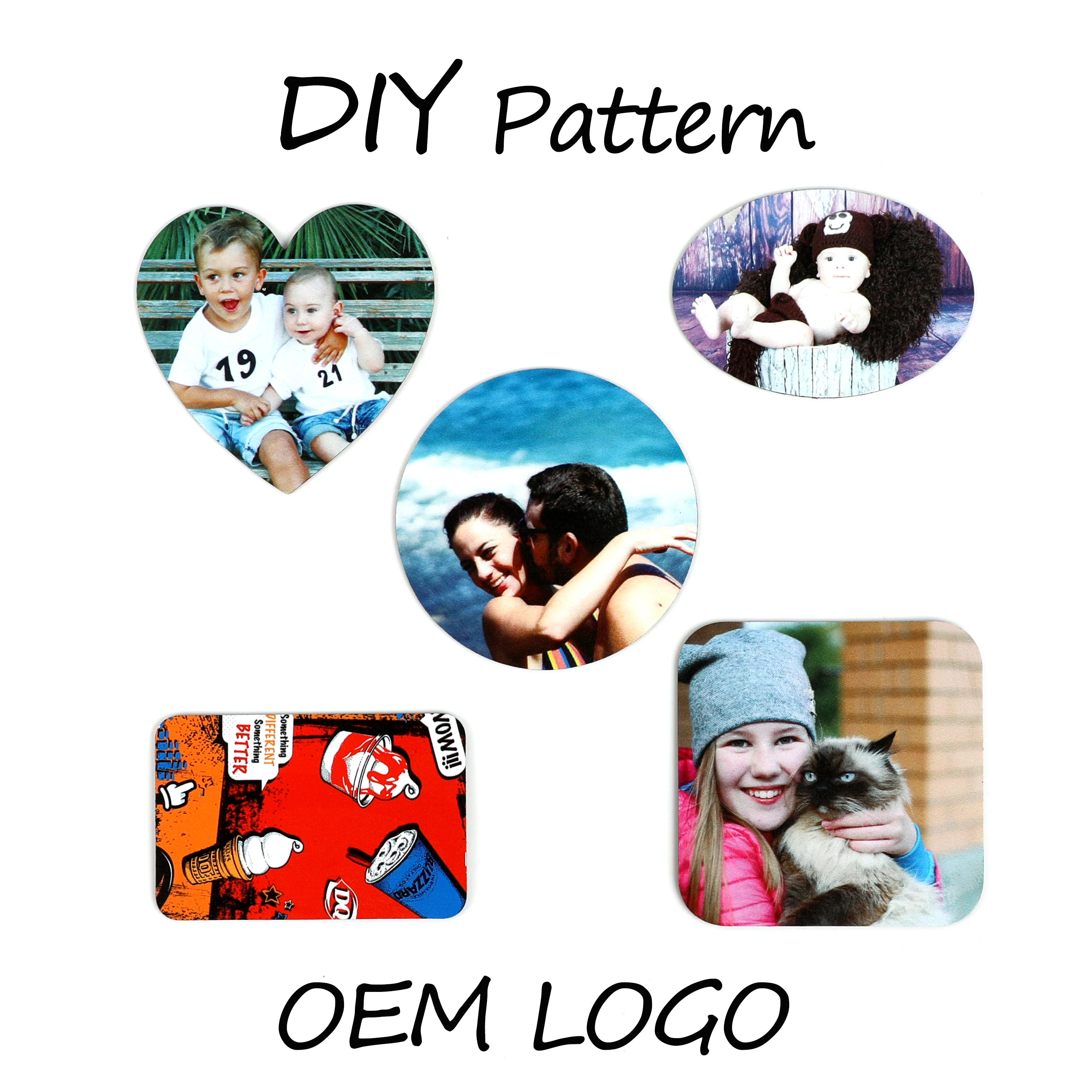 

1pc DIY Fridge Magnet Custom picture printing Soft magnet Fridge Stickers Souvenir Gift
