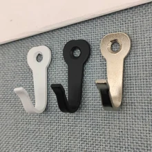 

2PCS Wall Door Mounted Single Hook Retro Hangers for Clothes Keys Hat Towel Robe Hooks