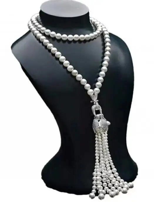 free shipping >>>>HOT SELL9-10 mm Freshwater NATURAL PEARL NECKLACE