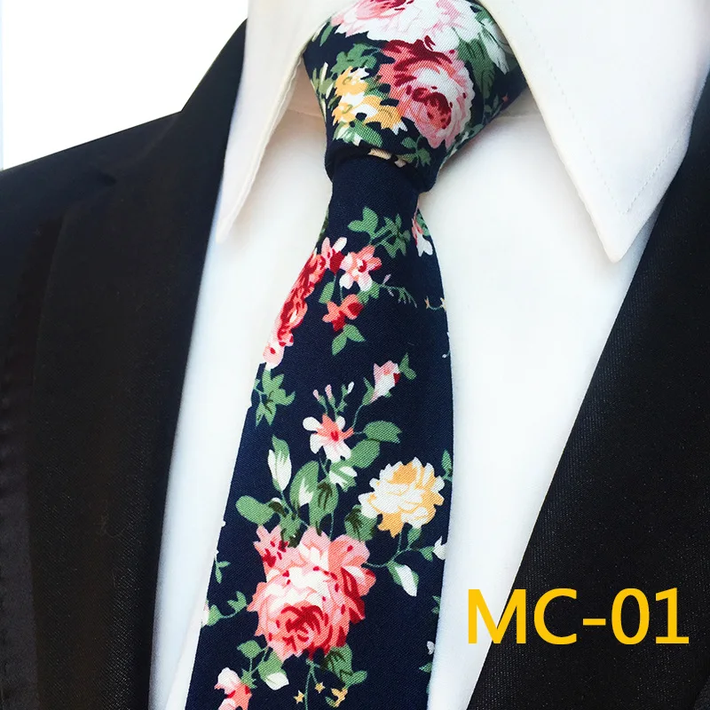 Necktie Мужской Жаккардовый тканый хлопковый галстук с узором пейсли и цветами для свадьбы, банкета, вечерние галстуки, новые Узкие галстуки с рисунком стрелы, 6 см, цветочный галстук в деловом стиле - Цвет: Necktie