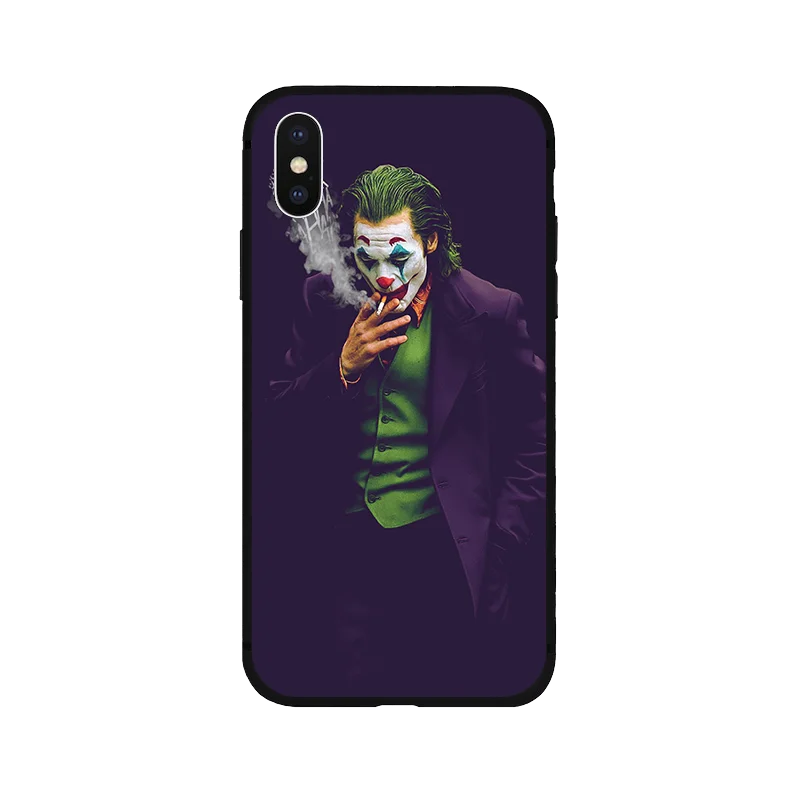 Joker Joaquin Phoenix мягкий силиконовый черный чехол для телефона iPhone11 pro 5s se 6 6s 7 8 plus X Xs XR MAX - Цвет: 1962