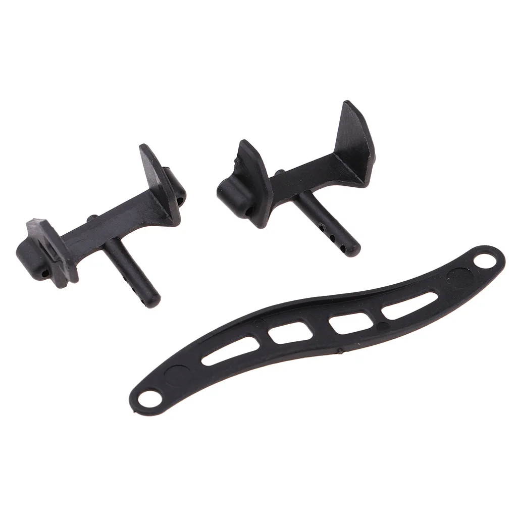 BLACK Battery Mount Bracket Kit for WLtoys K969 K979 K989 1:28 RC  Car