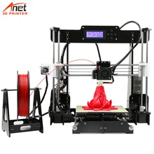 Anet A6 A8 A2 3D Printer High Print Speed Reprap Prusa i3 High precision Toys DIY 3D Printer Kit with Filament Aluminum Hotbed tronxy auto leveling 3d printer diy precision reprap 3d printing size 220 220 240mm cheap 3d printer kit 1 roll filament sd card