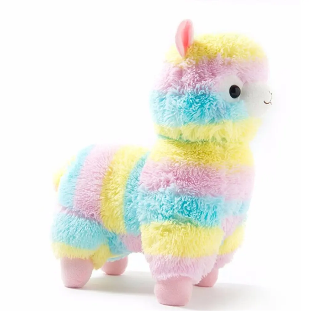20 см/25 см/35 см Радуга Альпака плюшевые овцы игрушка японский мягкий Alpacasso мягкие животные прекрасный подарок для девочек Лидер продаж