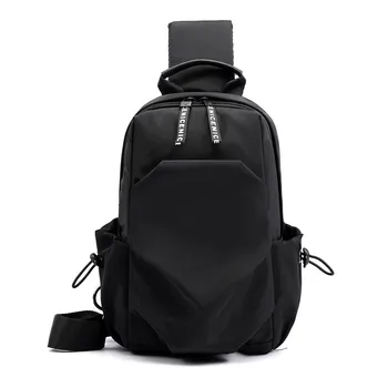 

Male Shoulder Bags Headphone Crossbody Bags Men Anti Theft Chest Bag School Winter Short Trip Messengers Bag