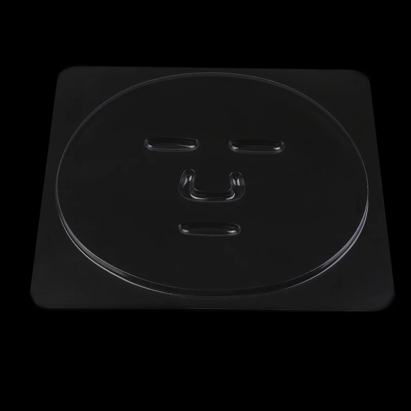 

Newest Facial Mask Plate for Fruit Vegetable Mask Machine Maker Clear Silicone Mask Mould Tray Mask Making DIY Tool