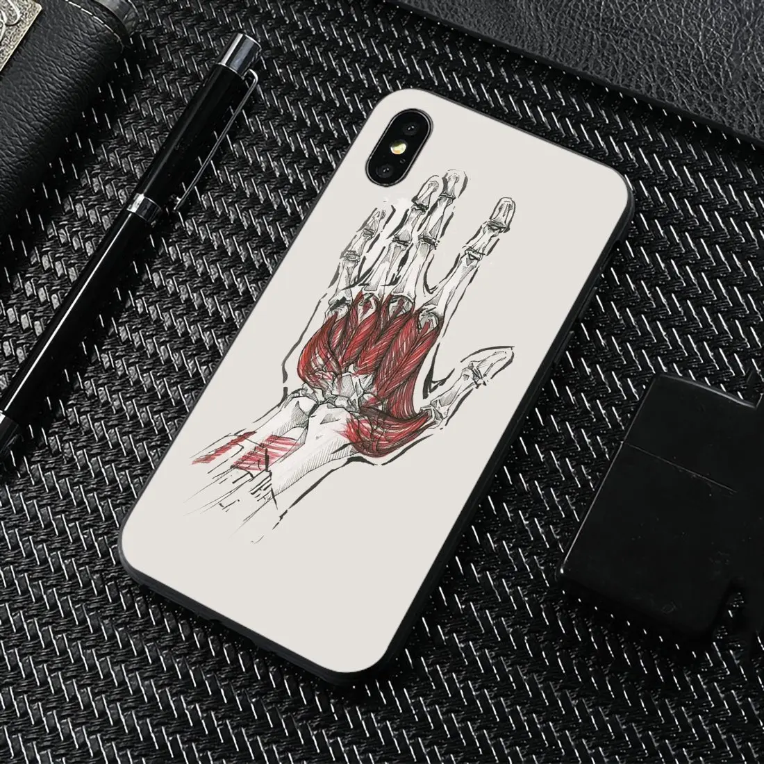 Модные Анатомия человека орган арт для Huawei Nova 2 3 2i 3i Y6 Y7 Y9 Prime Pro GR3 GR5 2017 2018 2019 Y5II Y6II