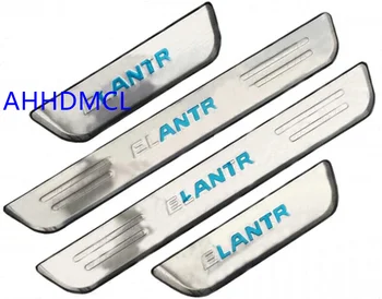 

Car Welcome Pedal Threshold Strip Door Sill Strip For Hyundai Elantra 2012 2013 2014 2015 2016