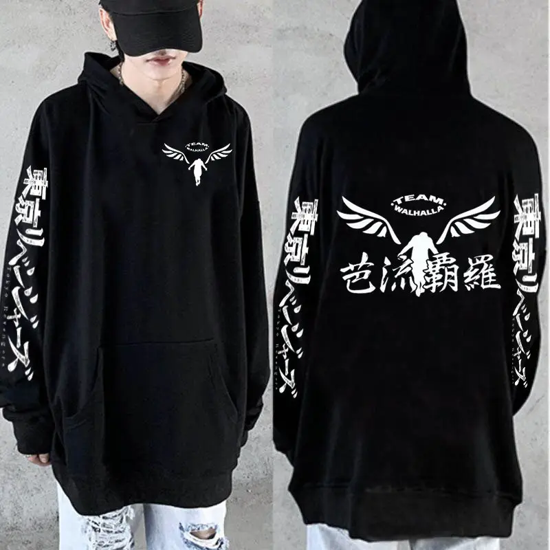 

Gambar Valhalla Tokyo Revengers Hoodies Anime Cosplay Pullovers Harajuku Sweatshirts Casual Oversized Hoodies Unisex Hoody Tops
