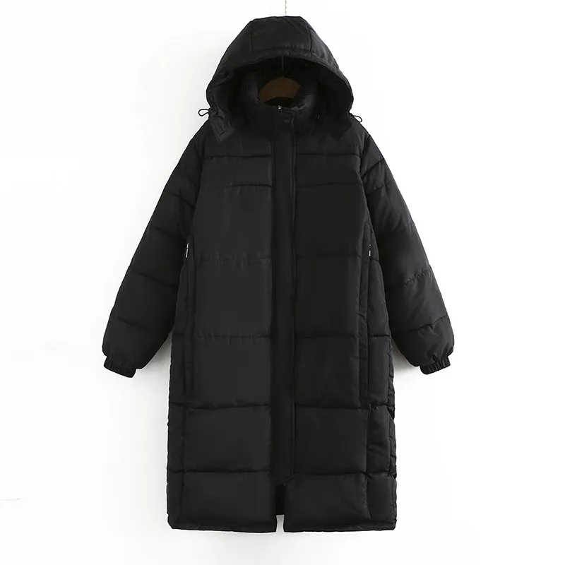 Зимнее женское зимнее пальто больших размеров 3XL-5XL