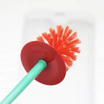 

Cherry Shaped Toilet Brush Lavatory Cleaning Tool Washroom Brush Sale Holder Accessories Bathroom Hot Decor Plastic E9W0