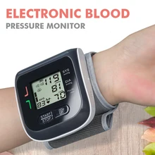 New Medical Equipment Wrist Blood Pressure Monitor Tonometer Family Health Machine Apparatus Electronic Wrist Blood Pressure