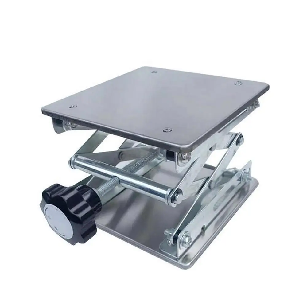 

Router Lift Table Woodworking Engraving Lab Lifting Stand Rack Lift Platform Woodworking Benches Stainless Steel Aluminum