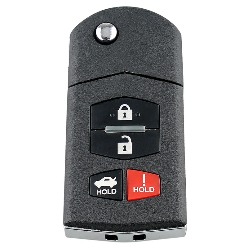 Интеллектуальный Автомобильный ключ дистанционного управления 4 кнопки, автомобильные аксессуары, брелок, пригодный для Mazda 3 2010 2011 2012 2013 315 МГц Bgbx1T478Ske125