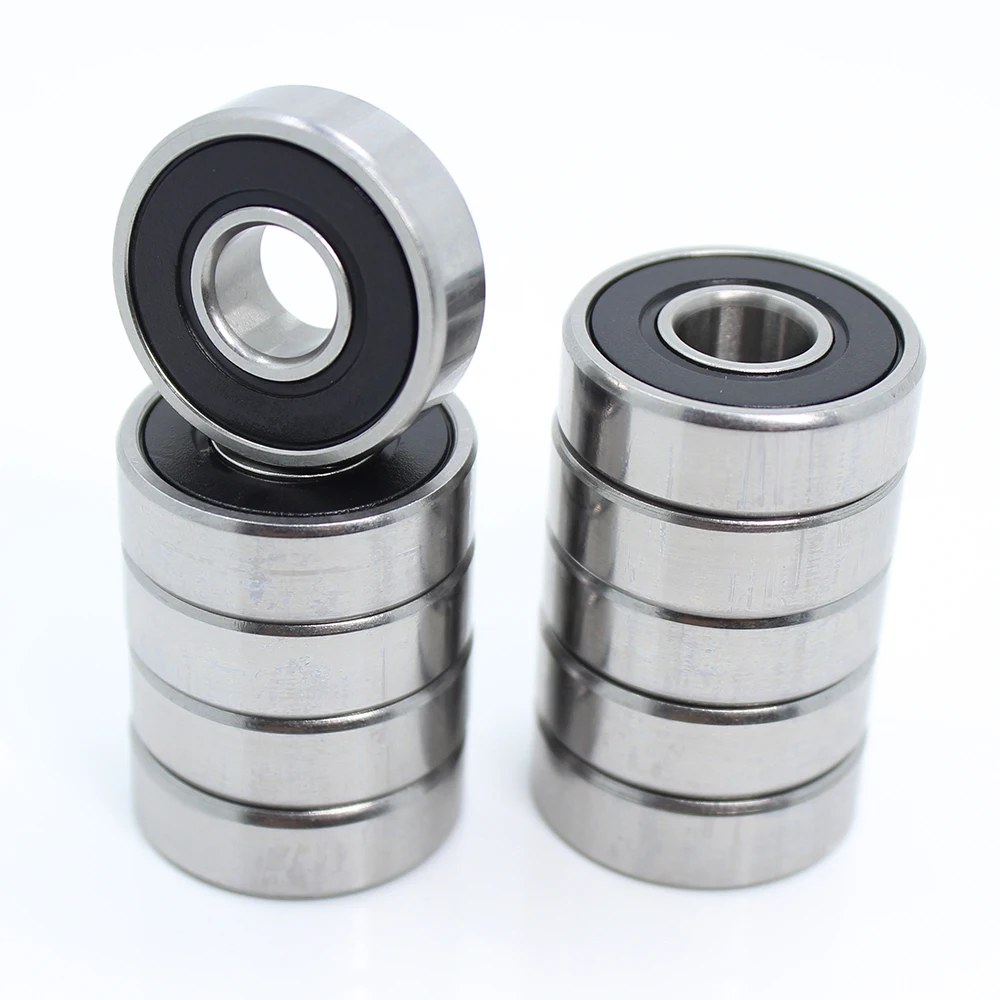 608RS Bearing 8*22*7 mm ( 10 PCS ) ABEC-5 Skateboard Scooter 608 2RS Ball Bearing Miniature Skate Roller 608-2RS 608 RS Bearings