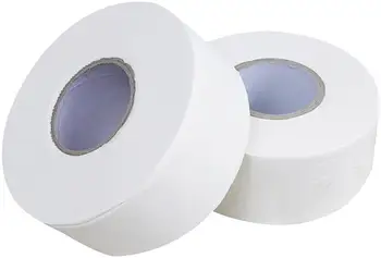 

White Smooth Soft Toilet Paper, Home Kitchen Toilet Tissue Strong Hand Towels for Daily Use 2 Packs/Case