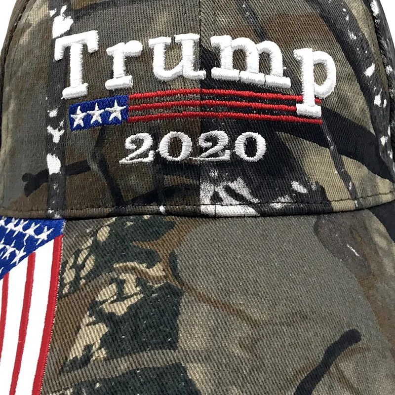 Высокое качество Трамп шляпа флaг сшa yзкиe камуфляжная кепка бейсбольная 3D украшением сохраняющие America Great камуфляжная бейсболка папа шляпа Кепка-бейсболка