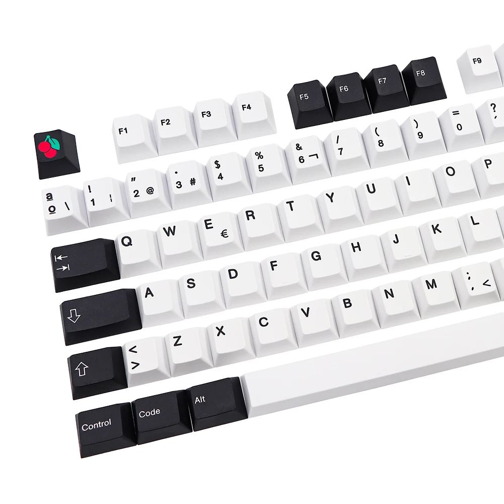 Pbt Keycap para Cherry Gateron mx Switches Tampas de Teclado Iso Perfil Dye Sub Keycaps Layout de Espanha 64 96 108 - Imagem 6