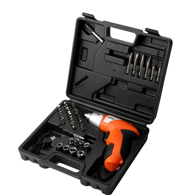 

4.8V Electric Screwdriver Small Rechargeable Automatic Screwdriver Hand Drill Multi-functional Electric Screwdriver Tool