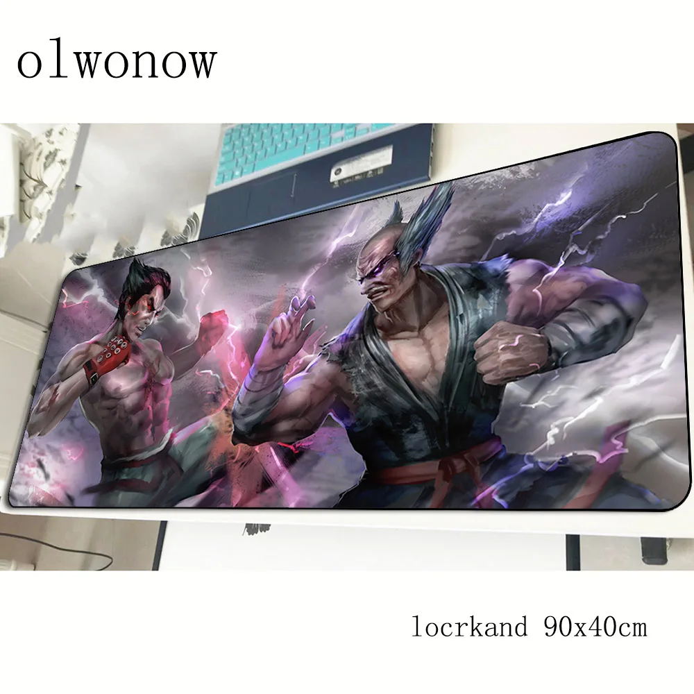 Tekken коврик для мыши с HD печатью 900x400x2 мм коврики для мыши подарки игровой коврик для мыши геймер большой locrkand коврик для мыши s Клавиатура ПК коврик