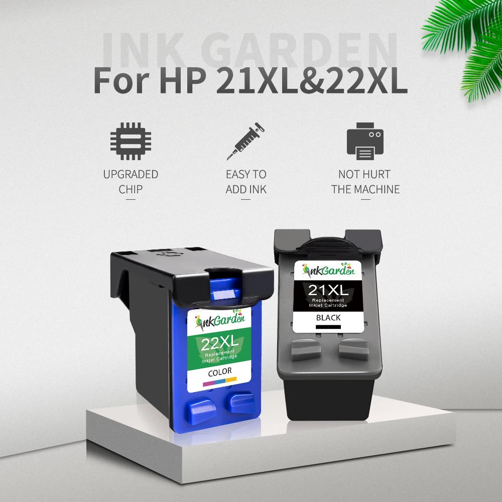 Ink Cartridges Remanufactured For HP 21 22 21 XL 22 XL For hp Deskjet F2180 F2200 F2280 F4180 F300 F380 380 D2300
