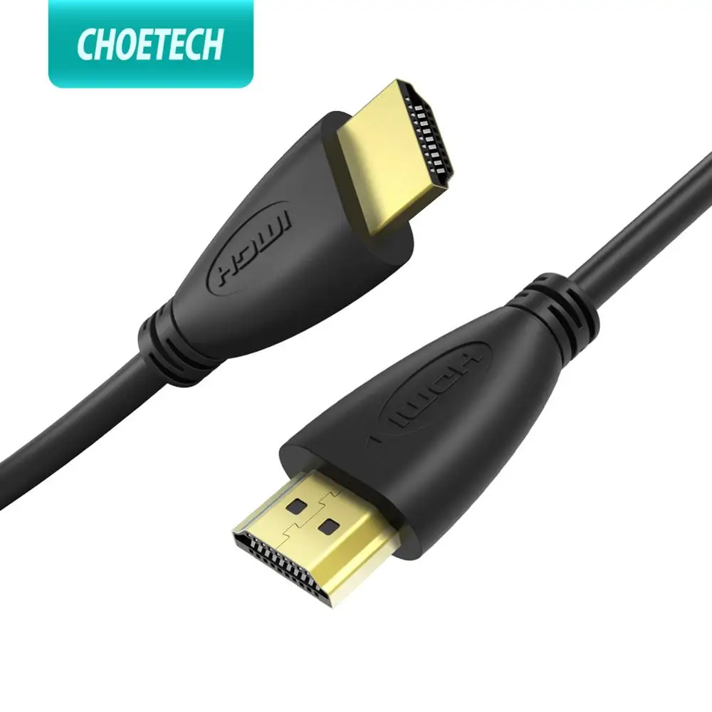 

CHOETECH HDMI Cable High speed 1080P 3D gold plated cable hdmi for HDTV XBOX PS3 computer 0.3m 1m 1.5m 2m 3m 5m 7.5m 10m 15m