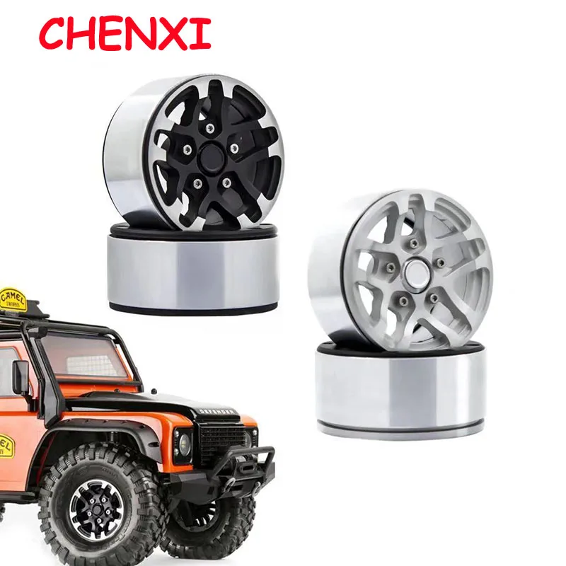 

RC Car Rock Crawler Metal Wheel Rim 1.9 Inch 1.9" Beadlock For 1/10 Axial Scx10 90046 Tamiya CC01 D90 D110 VS4 Tf2 Traxxas Trx-4