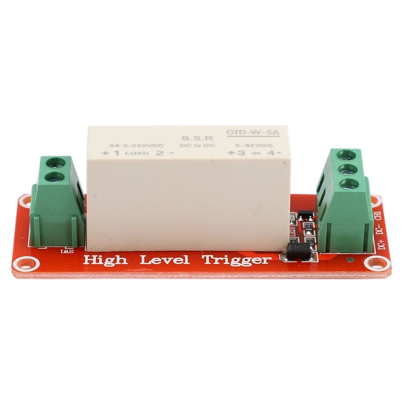 

1 Channel SSR Solid State Relay Module High-Low Trigger 5A 3-32V for Arduino Uno R3