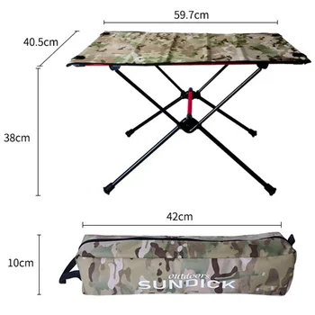 

Camping Table Folding Portable Carry Bag Holders Outdoor Picnic Hiking Fishing Excellent Workmanship And Long Service Life