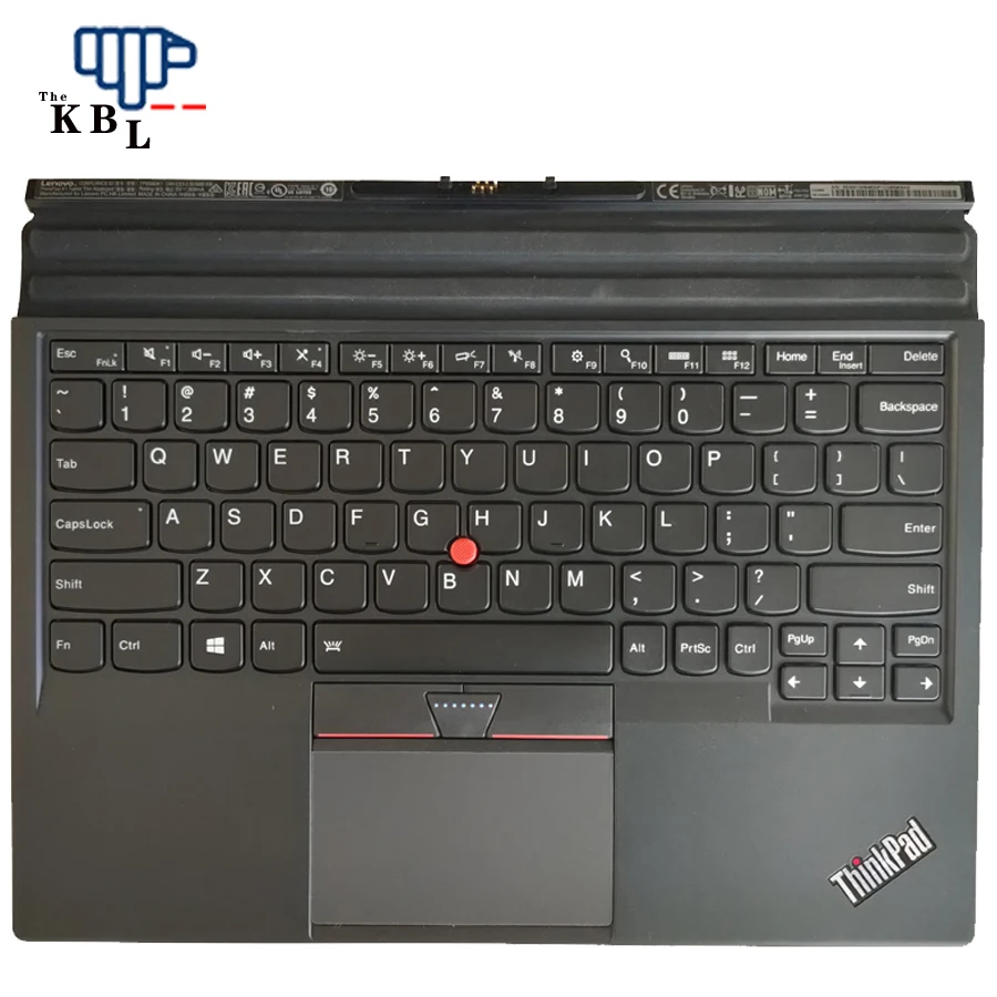 New For Lenovo Thinkpad X1 Tablet Thin Backlit Us Keyboard Tp00082k1 Fru 01aw600 20pe674