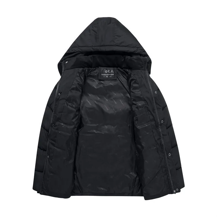 Autumn And Winter New Style MEN'S Coat Middle-aged Handmade Pat Cotton Thick Men's down Jacket Cotton-padded Clothes MEN'S Wear
