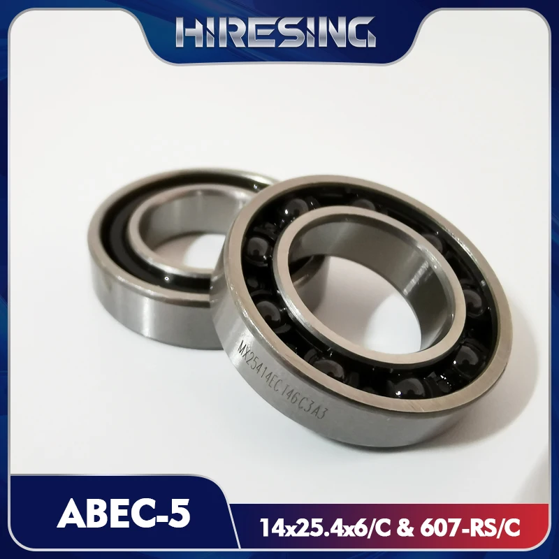 14X25,4X6 MR254146EC и 7x19x6 607 RS Novarossi керамический подшипник двигателя