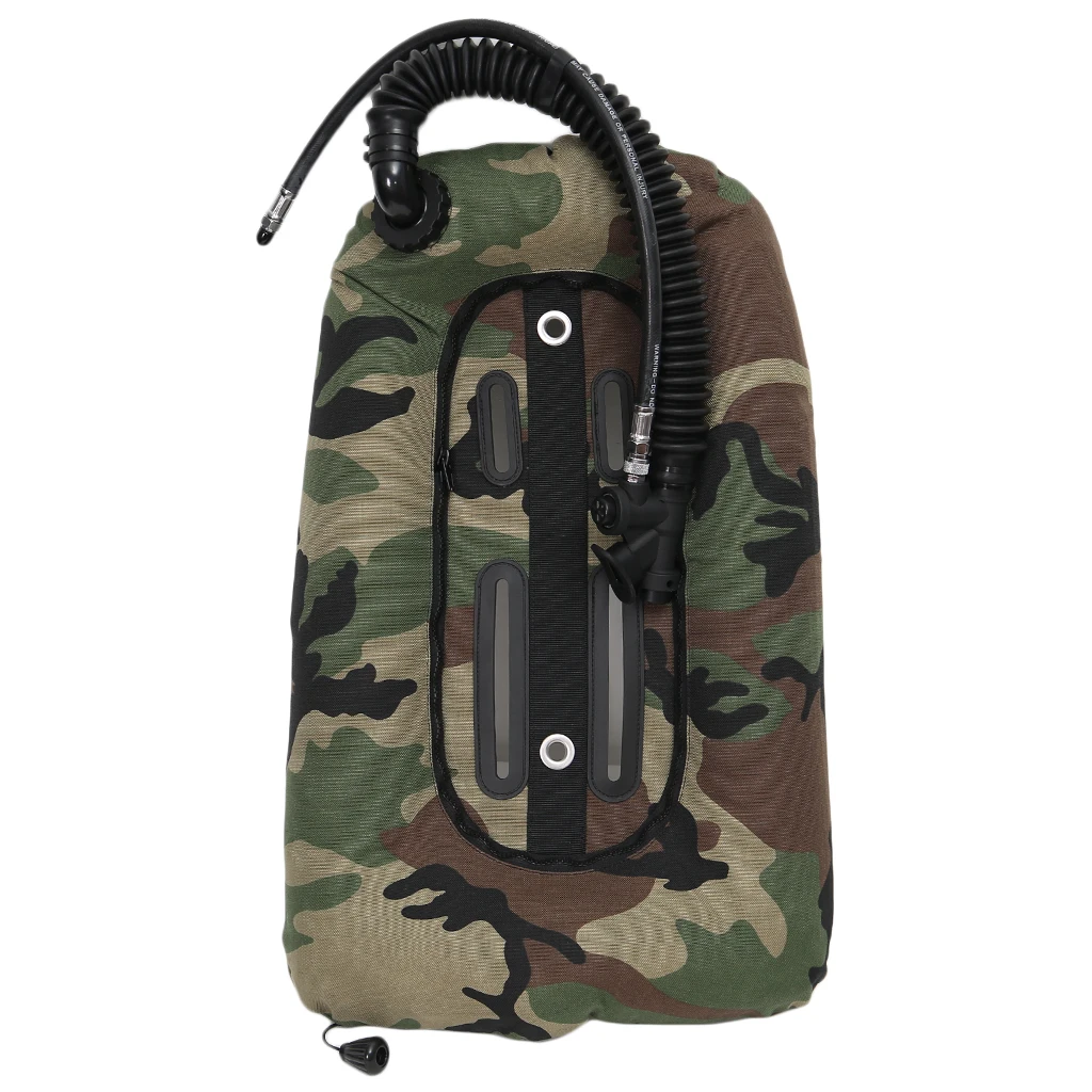 Land Camouflage 60x BCD Дайвинг пончик крыло с одним баком 18lb Дайвинг Freediving Подводная охота снаряжение технология Дайвинг для под водой дайвинг - Цвет: Land Camouflage 60x