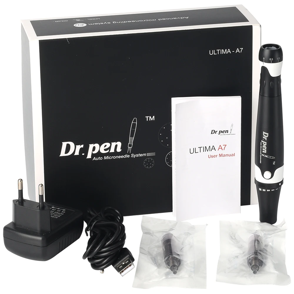 Dr.Pen Ultima A7 Derma штамп автоматическая микроигольная система против старения