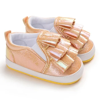 

2020 Spring / Autumn Infant Baby Boy Soft Sole PU Leather First Walkers Crib Shoes Classic Casual Shoes
