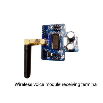 

Wireless Voice Module Receiving Terminal Voice Module DC Motor Control Relay Control Robot