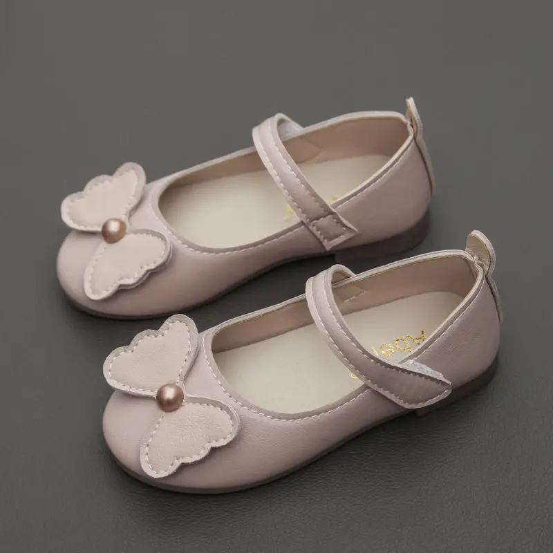 children's sandals 2021New Children Leather Shoes Cartoon Somfortable Soft-soled Kids Shoes Little Girl Princess Single Shoes Pink 3-11Years Old child shoes girl