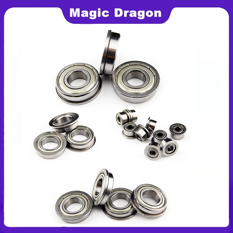 fina metal blindado flangeado rolamentos 01